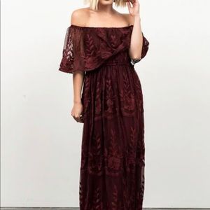 Baltic Born Leon Lace Maxi Dress